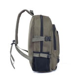 Vintage Canvas Backpack Rucksack School Satchel Travel Shoulder Bag