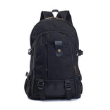 Vintage Canvas Backpack Rucksack School Satchel Travel Shoulder Bag
