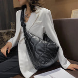 Soft Leather Shoulder Bag Handbag Underarm Bag