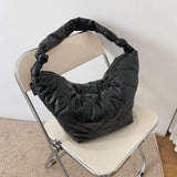 Soft Leather Shoulder Bag Handbag Underarm Bag
