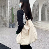 Vintage Canvas Shoulder Bag Women Crossbody