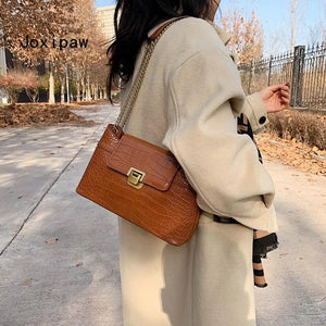 Vintage Large Capacity Shoulder Bag for Women Pu Leather Tote Bags