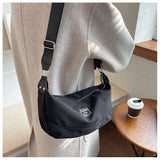 Vintage Shopper Bag Woman Shoulder Underarm Casual Ladies Small Purse Handbag