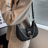 Vintage Small Underarm Bag Women's Handbags Ladies Shoulder Crossbody Bag