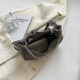 Vintage Small Underarm Bag Women's Handbags Ladies Shoulder Crossbody Bag