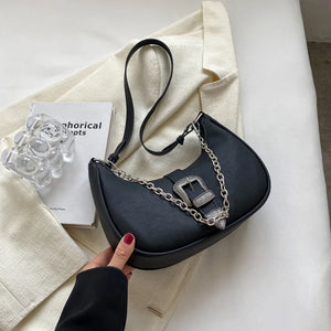 Vintage Small Underarm Bag Women's Handbags Ladies Shoulder Crossbody Bag