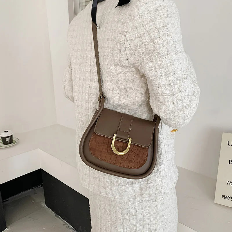 Vintage Style Women Shoulder Bag Handbags And Purses Pu Leather