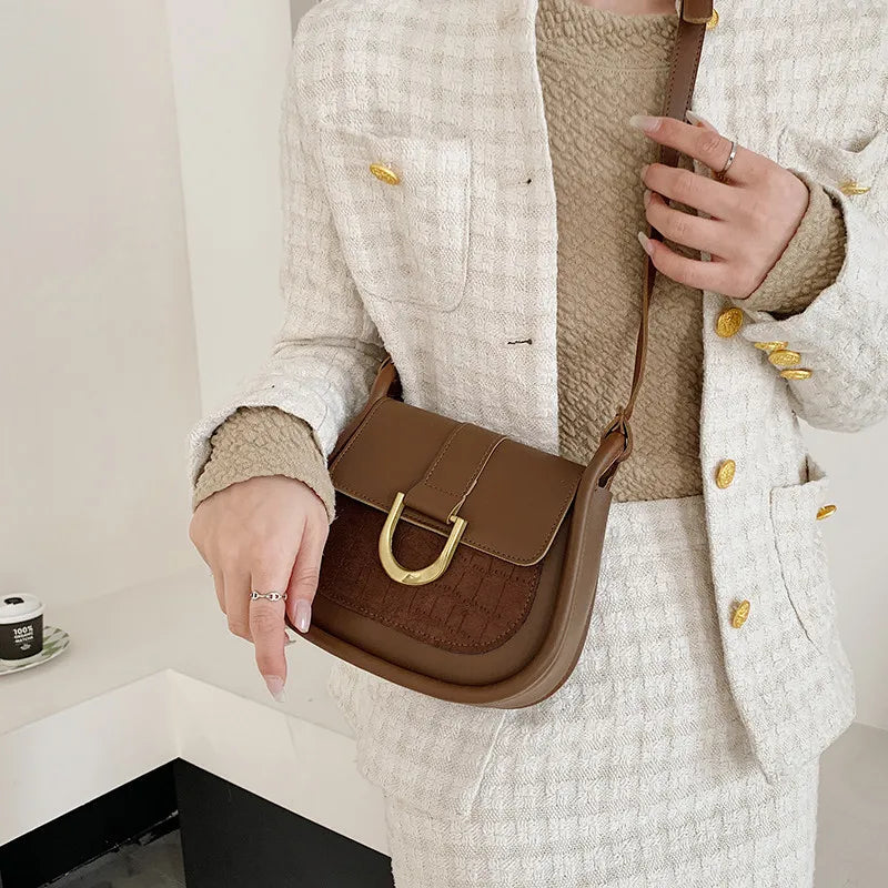 Vintage Style Women Shoulder Bag Handbags And Purses Pu Leather