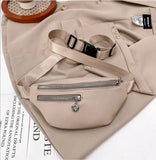 Women Waist Pack PU Chest Bag For Women