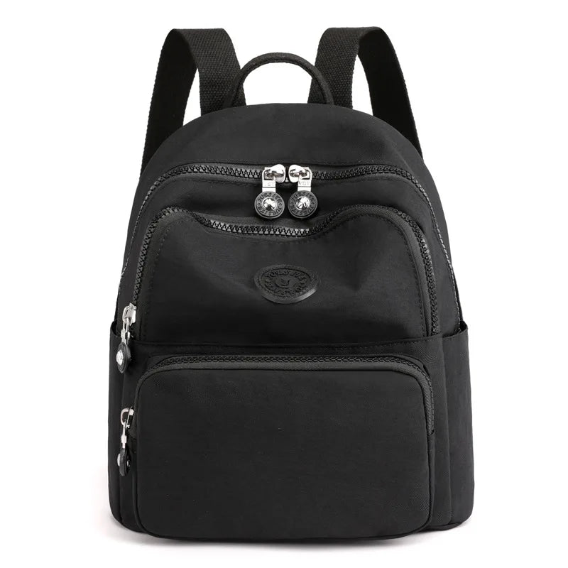 Waterproof Nylon Mini Backpack Girls School Rucksack
