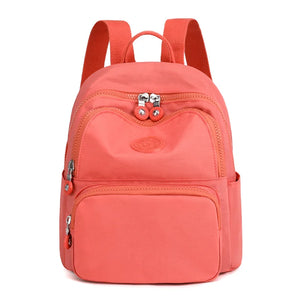 Waterproof Nylon Mini Backpack Girls School Rucksack