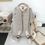 Waterproof Nylon Women Backpack Japanese Female Schoolbag