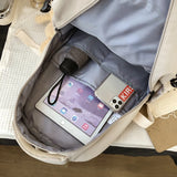 Waterproof Nylon Women Backpack Japanese Female Schoolbag