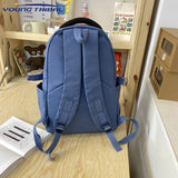 Waterproof Nylon Women Backpack Japanese Female Students