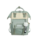 Waterproof Nylon Women Lovely Backpacks School Bags for Teenage Girls