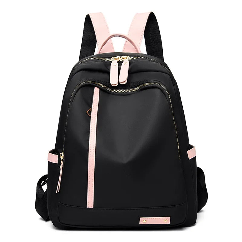 Waterproof Oxford Cloth Women Backpack Lightweight Travel Backpack