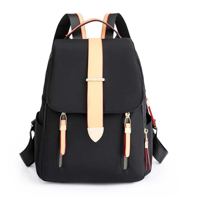 Waterproof Oxford Cloth Women Backpack Light Travel Bagpacks School Bags