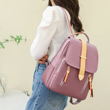 Waterproof Oxford Cloth Women Backpack Light Travel Bagpacks School Bags