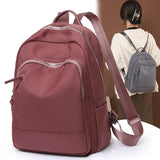 Waterproof Oxford Cloth Women's Backpack Large-Capacity Travel Bag
