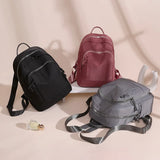 Waterproof Oxford Cloth Women's Backpack Large-Capacity Travel Bag