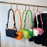 Women's Small Armpit Bag PU Leather Crossbody Handbag