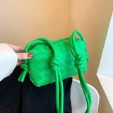 Women's Small Armpit Bag PU Leather Crossbody Handbag