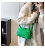 Women's Small Armpit Bag PU Leather Crossbody Handbag