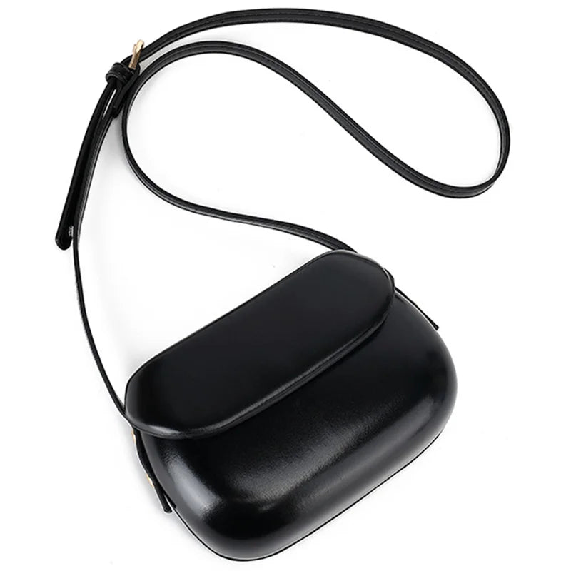 RFID Blocking Leather Crossbody Pouch All-Match Phone Bag