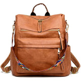 Women Backpack Travel Bag Casual Ladies Satchel Pu Leather Shoulder Bags