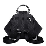 Women Backpacks High PU Leather Shoulder Bag Small Backpacks