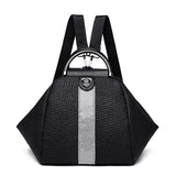 Women Backpacks High PU Leather Shoulder Bag Small Backpacks