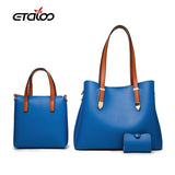 Casual Women's Handbags Shoulder Bag Big Capacity High PU Style