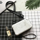 Women Marbling Totes Mini Shoulder Bag Clutch Bag