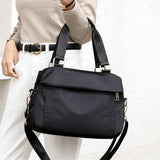 Nylon Women's Travel Bag Tote Shoulder Handbag