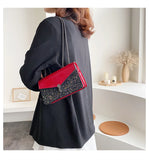 Women Cross Body Bags Chain Sequins Shoulder Bags Small Summer Phone