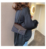 Women Cross Body Bags Chain Sequins Shoulder Bags Small Summer Phone