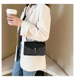 Women Cross Body Bags Chain Sequins Shoulder Bags Small Summer Phone