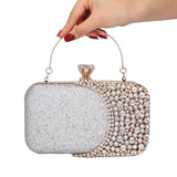 Women Diamond Evening Clutch Bag Wedding Dinner Purse Banquet Wallet