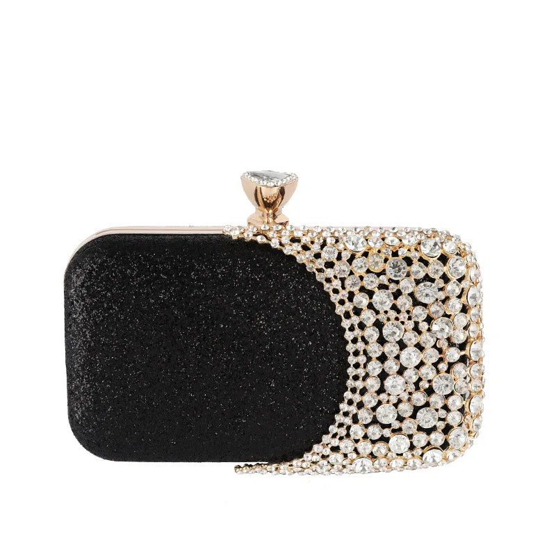 Women Diamond Evening Clutch Bags Women Purse Banquet Wallets Wedding