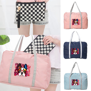 Women Travel Bag Pattern Luggage Waterproof Carry on Backpack