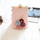 Women Flowers Diamond Clutch Bags Wedding Banquet Bags MN756
