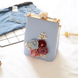 Women Flowers Diamond Clutch Bags Wedding Banquet Bags MN756