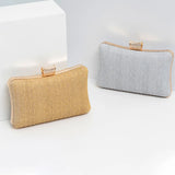 Women Diamond Fold Evening Clutch Bags Wedding Banquet Shoulder Bags