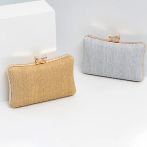 Women Fold Evening Clutch Bags Diamond Wedding Banquet Mini Purse