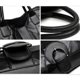 3-Piece Retro Shoulder Bag Set for Women