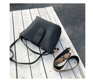 Leather Shoulder Bags Large Capacity Crossbody Messenger Casual Tote