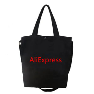 Canvas Shoulder Bags Folding Bucket Storage Tote