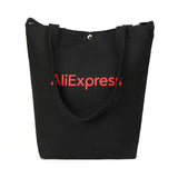 Canvas Shoulder Bags Folding Bucket Storage Tote