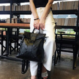 Vintage Diamond Backpack Large Capacity Travel Bag for Women