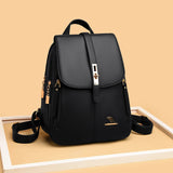Women Leather Backpacks Shoulder Bags Female Backpack Ladies Mochilas